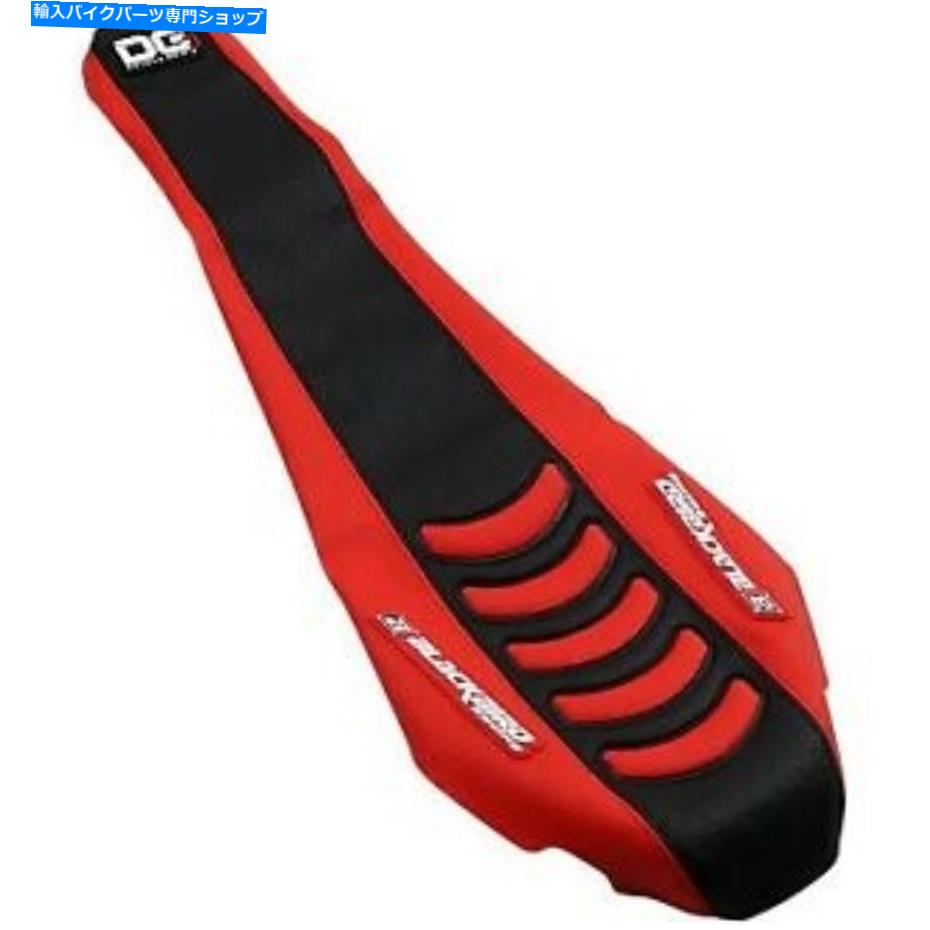 シート ブラックバードダブルグリップ3シートカバーブラックレッドホンダCRF250R 18-19 CRF450R 17-19 Blackbird Double Grip 3 Seat Cover Black Red Honda CRF250R 18-19 CRF450R 17-19