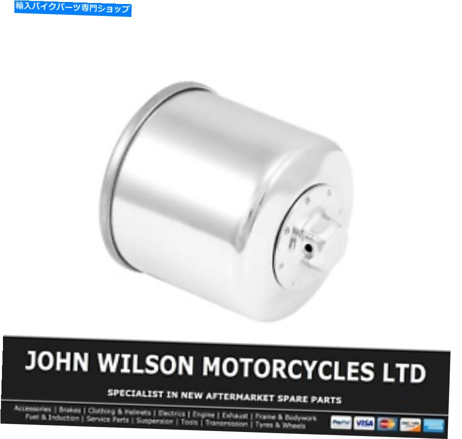 クロームパーツ YAMAHA XP 530 A TMAX ABS 2017 - 2019 K＆N Chromeオイルフィルター Yamaha XP 530 A TMax ABS 2017 - 2019 K&N Chrome Oil Filter