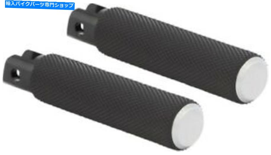 クロームパーツ Arlen Ness Chromeビレット刻み付きフュージョン旅客フットペグH-DソフトM8 07-941 Arlen Ness Chrome Billet Knurled Fusion Passenger Footpegs H-D Softail M8 07-941