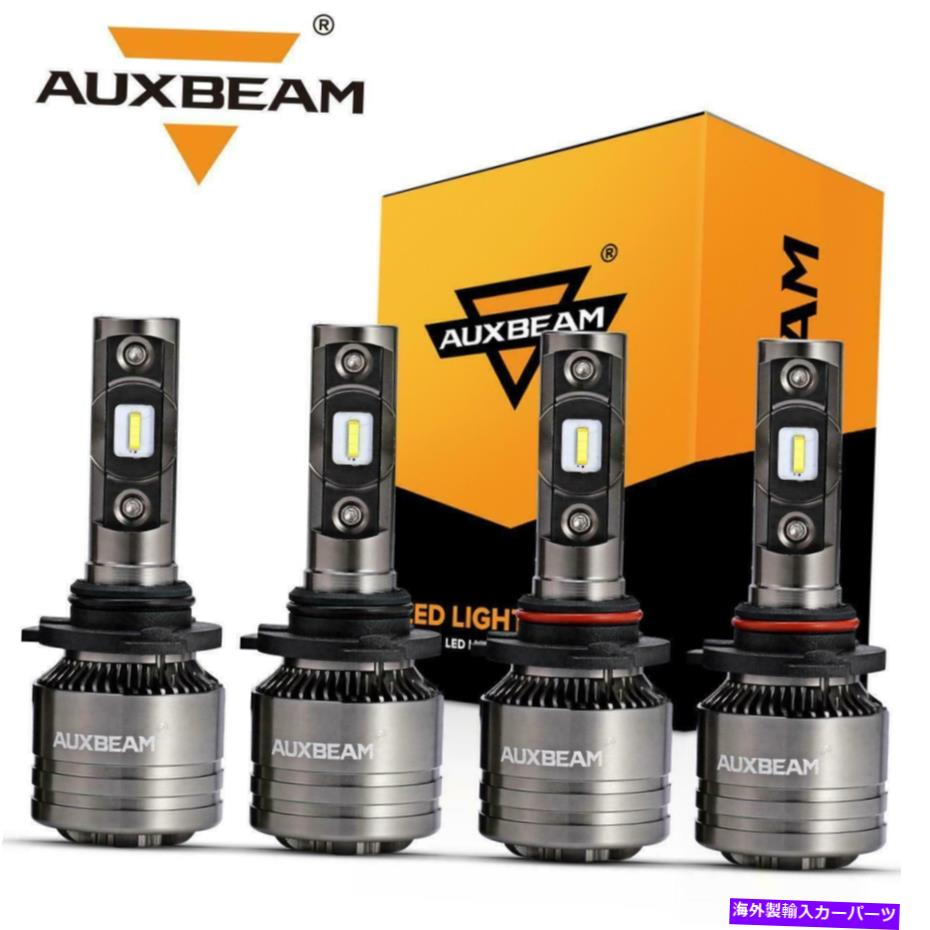 USヘッドライト Auxbeam T1 Mini 9005 + 9006 LEDヘッドライトデコーダは、トヨタカローラ93-97 01-13 AUXBEAM T1 MINI 9005+9006 LED Headlight Decoder for Toyota Corolla 93-97 01-13
