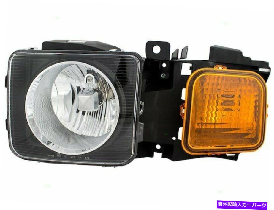 USヘッドライト 2006-2010 Hummer H3 Headlightアセンブリ左ブロック72543JM 2007 2008 2009 For 2006-2010 Hummer H3 Headlight Assembly Left Brock 72543JM 2007 2008 2009