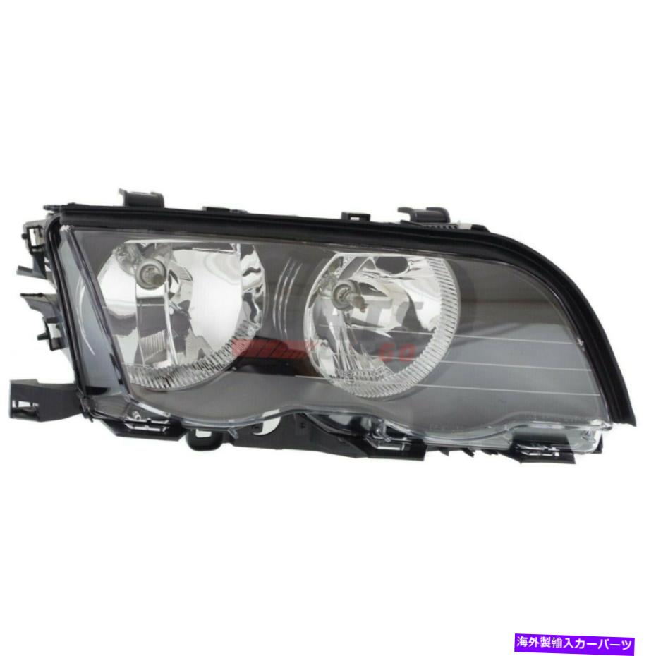 USヘッドライト 新しいハロゲンヘッドライトアセンブリ右フィット1999-2001 BMW 323I 63126902754 NEW HALOGEN HEAD LIGHT ASSEMBLY RIGHT FITS 1999-2001 BMW 323I 63126902754