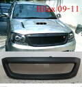 トヨタ ハイラックス グリル Front Grill Grille Black Net for Toyota Hilux Pickup Kun Sr5 Mk6 Vigo 2009-2011 トヨタハイラックスピックアップくんSR5 MK6ビーゴ2009年から2011年のためのフロントグリルグリルブラックネット