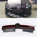 フォルクスワーゲン グリル Mesh Front Hood Grille Grill Fit for Volkswagen VW Golf 6 VI MK6 GTI Bumper フォルクスワーゲンVWゴルフ6 VI MK6 GTIバンパー用フロントフードグリルグリルフィットメッシュ