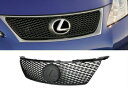 レクサス グリル 06-08Lexus IS250 IS350 Sedan bBlack Front Hood F-Sport Style Mesh Grille Grill 06-08Lexus IS250 IS350セダンbBlackフロントフードFスポーツスタイルメッシュグリルグリル