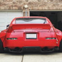 NISSAN Z33 スポイラー Rear Spoiler Trunk Ducktail Wing For Nissan Z33 350Z RB Style Ver 2 FRP Fiber 日産Z33 350Z RBスタイル版2 FRP繊維用リアスポイラートランクダックテールウイング