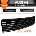 Audi A4 グリル 02-05 Audi A4 Front Black Grill Grille Mesh 02-05アウディA4フロントブラックグリルグリルメッシュ