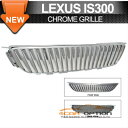 Lexus Is300 グリル 01-05 Lexus Is300 Chrome Vertical Grill Grille 01-05レクサスIS300クローム垂直グリルグリル