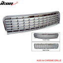 USグリル 02-05アウディA4 ABSクロムフードグリルグリル 02-05 Audi A4 ABS Chrome Hood Grille Grill