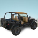 幌 ジープサントップ97-06ラングラーTJスパイスデニム Jeep Sun Top for 97-06 Wrangler TJ in Spice Denim