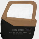 幌 ジープTJラングラーの上のドアスキン97-06のペアで販売、スパイスセイル Jeep TJ Wrangler Upper Door Skins for 97-06 Sold in Pairs, Spice Sailcloth