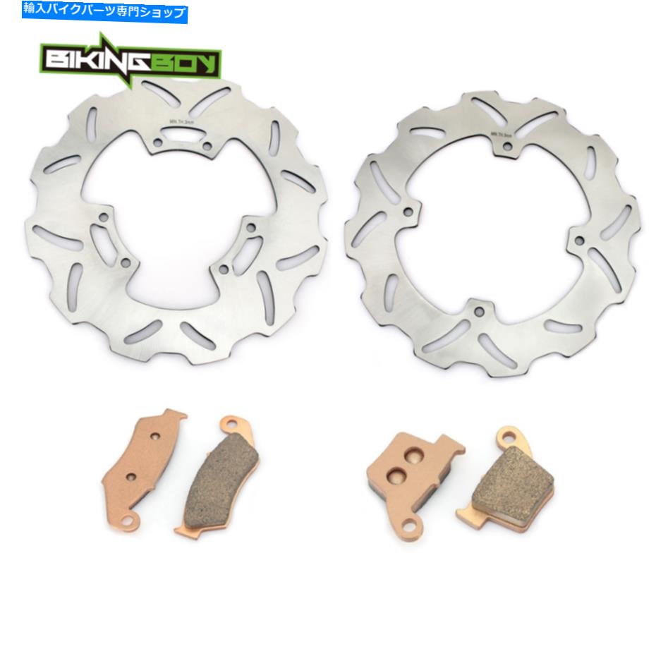 front brake rotor ホンダCRF250R CRF450R 04-15のためのフロントリアブレーキディスクローターパッドCR125R CR250R Front Rear Brake Discs Rotors Pads For Honda CRF250R CRF450R 04-15 CR125R CR250R