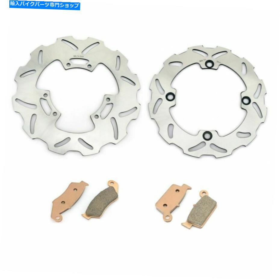 front brake rotor MX前部後部ブレーキローターディスクパッドCR250R CR250E CR500R 95-01 MX Front Rear Brake Rotors Disc Pads For Honda CR125R CR250R CR250E CR500R 95-01