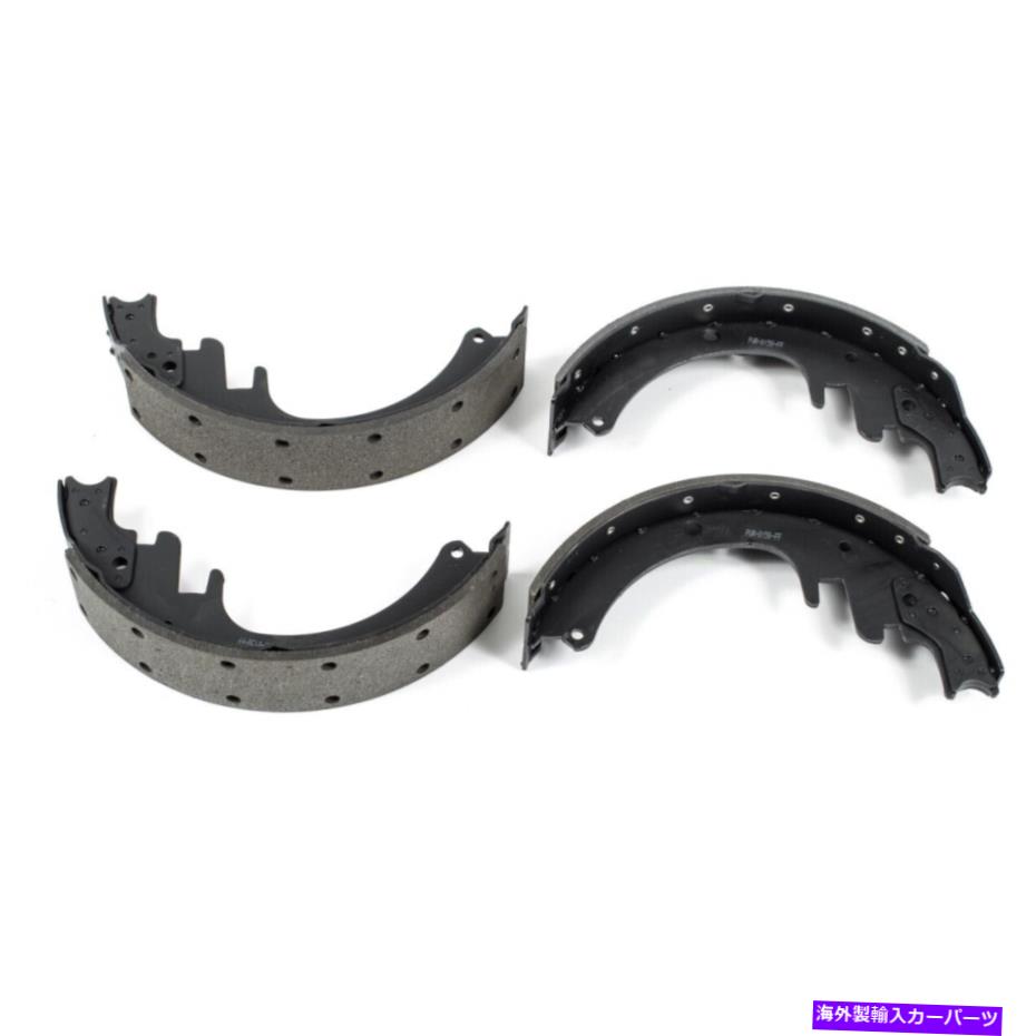 Brake Drum 451Rパワーストップブレーキシューズセット2輪セットシボレー郊外C3500 C20用 451R Powerstop Brake Shoe Sets 2-Wheel Set Rear New for Chevy Suburban C3500 C20
