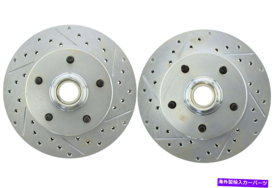 brake disc rotor 1969-1972ポンティアックGTOのフロントペアSTOPTECHディスクブレーキローター（46755） Front PAIR Stoptech Disc Brake Rotor for 1969-1972 Pontiac GTO (46755)