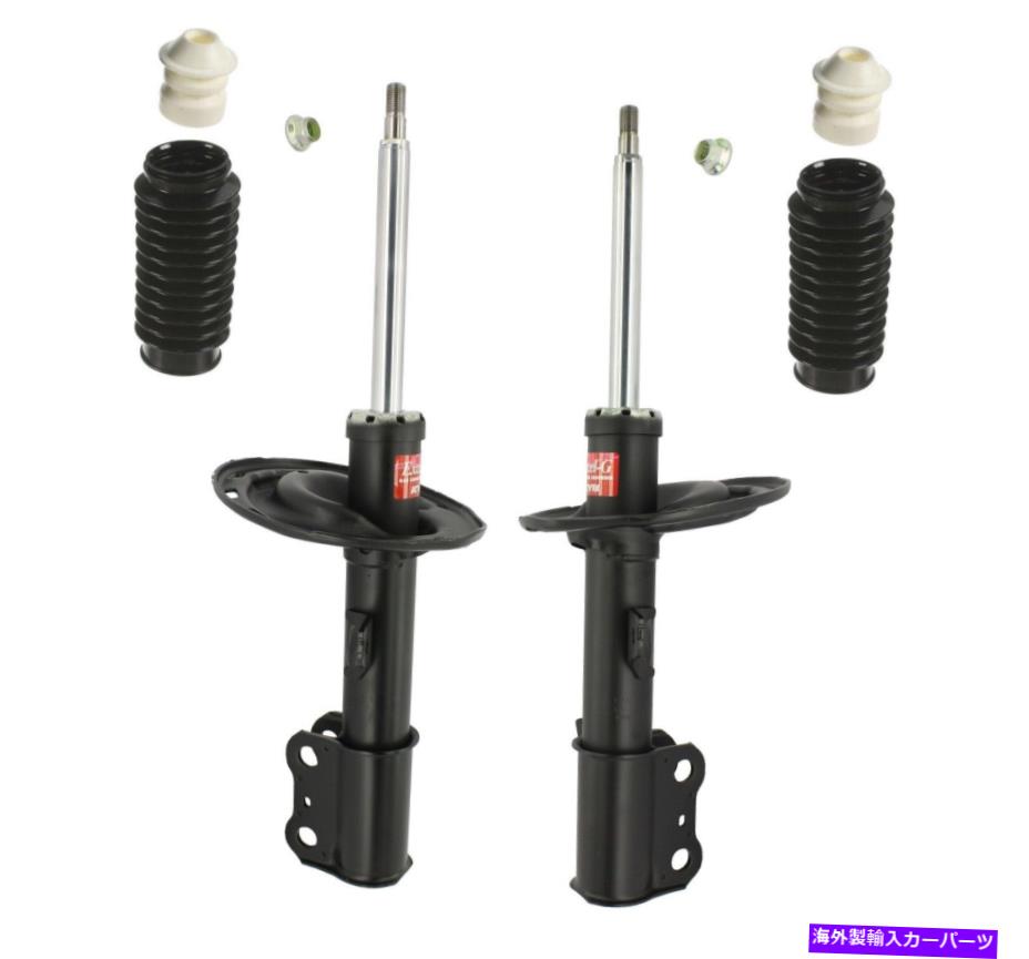サスペンション 2pcフィットフィットa6c6 05-12左+右右サスペンションショック4f0616031f/2f KYB Front Suspension Struts and Bellows Kit For Toyota Avalon 2004