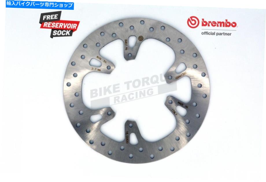 Brake Disc Rotors Honda CR125R 95-01用のBrembo Serie Oro Front Brake Disc Brembo Serie Oro Front Brake Disc for Honda CR125R 95-01