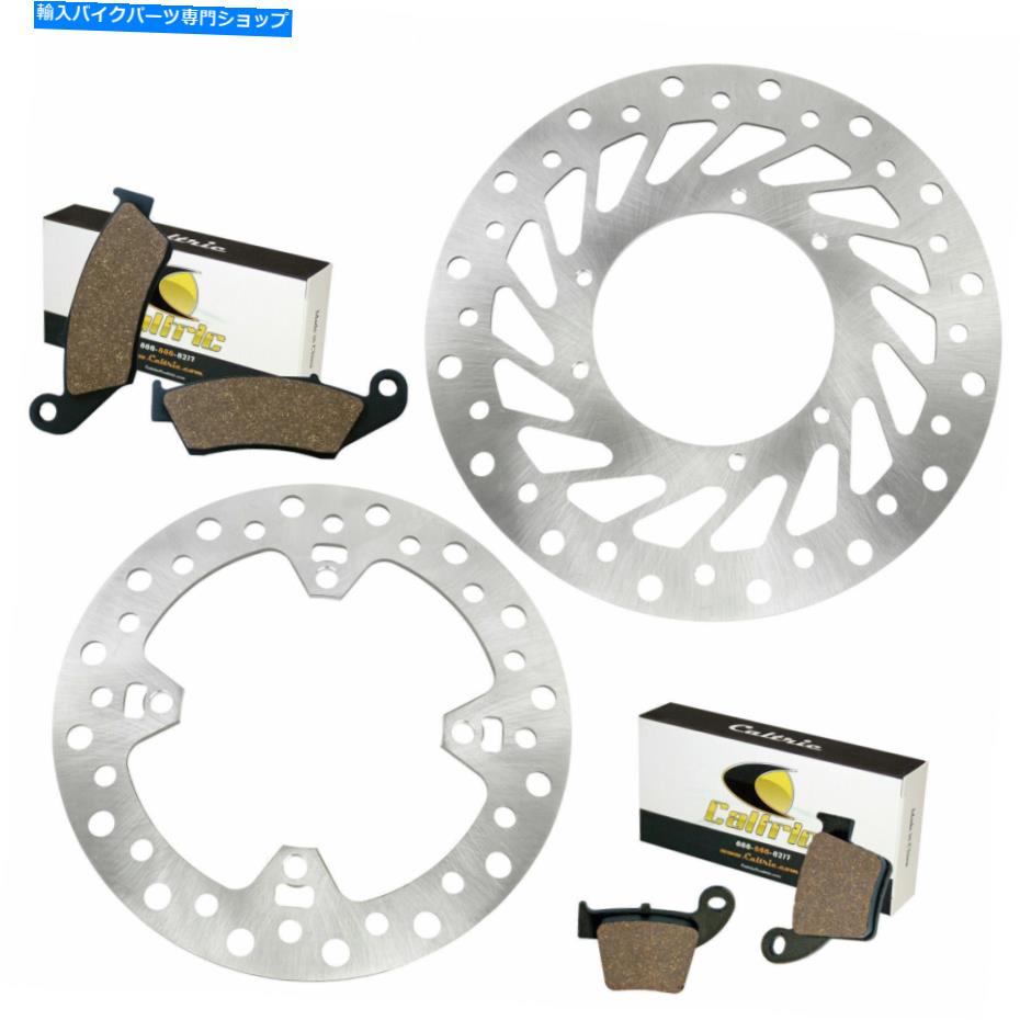 Brake Disc Rotors ホンダCR250R 2003 2004 2005 2006 2006の新しいフロントリアブレーキディスクローター2007 New Front Rear Brake Disc Rotor for Honda CR250R 2002 2003 2004 2005 2006 2007