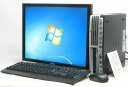 HP Compaq dc7700USDT-D2800■20液晶セット Win7(MRR)付【中古パソコン】