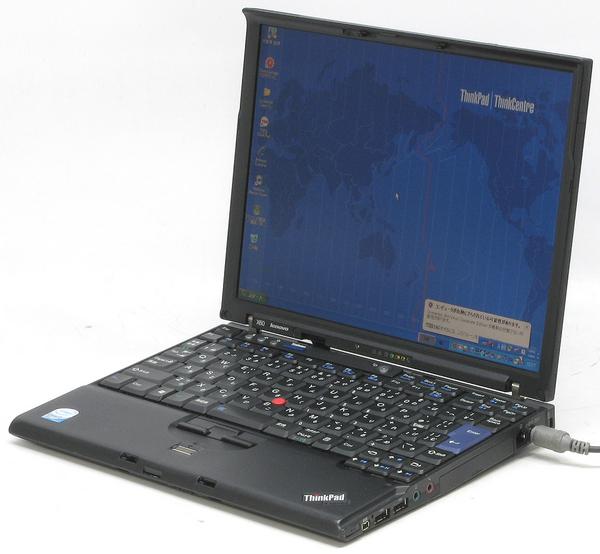 IBM ThinkPad X60 1706-EJ4【中古激安IBMノートパソコン】【中古パソコン】【中古】【Lenovo】【レノボ】