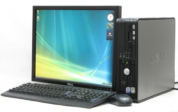 DELL Optiplex 760-E8400SF■20液晶セット【天地大乱/シールオンライン 推奨中古パソコン★特典アイテム付き】【中古パソコン】【中古】