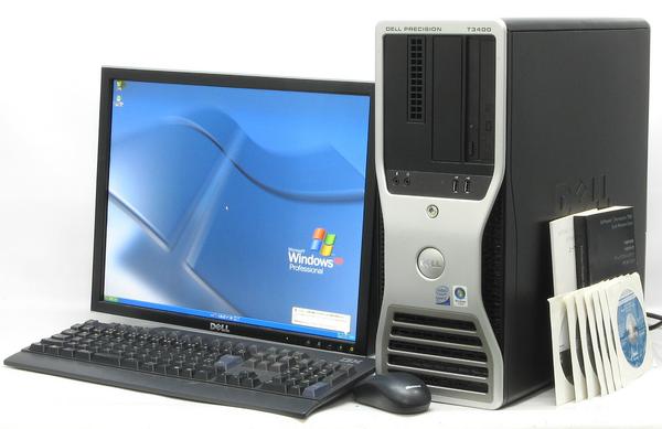 DELL PrecisionT3400-E7400DT■20液晶セット【中古パソコン】【2sp_120220_a】