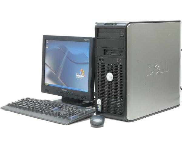 DELL Optiplex 755-E6850MT■15液晶セット【ウィザードリィ動作確認済】【中古パソコン】【中古】