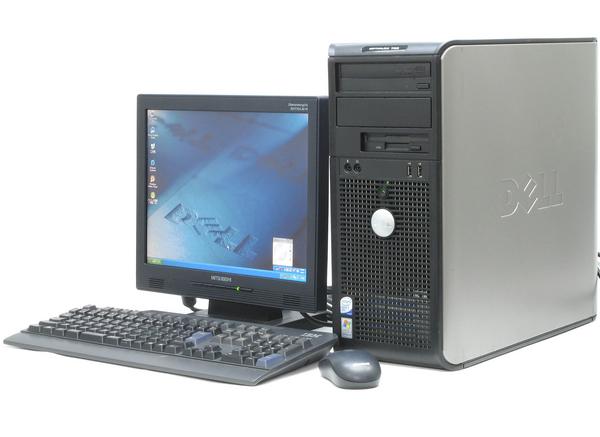 DELL Optiplex 755-E6550MT■15液晶セット【ウィザードリィ動作確認済】【中古パソコン】【中古】