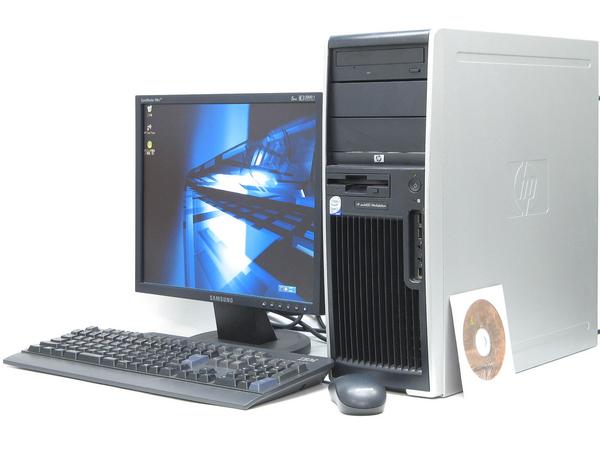 HP Compaq xw4400-E6600■17液晶セット XPPro(MRR)付【中古パソコン】【中古】