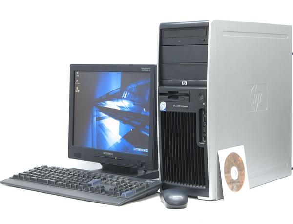 HP Compaq xw4400-E6600■15液晶セット XPPro(MRR)付【中古パソコン】【中古】