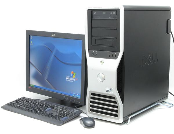 DELL Precision T7400-X5482MT■20液晶セット【ウィザードリィ動作確認済】【中古パソコン】【中古】