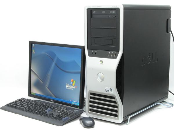 DELL Precision T7400-X5482MT■19液晶セット【ウィザードリィ動作確認済】【中古パソコン】【中古】