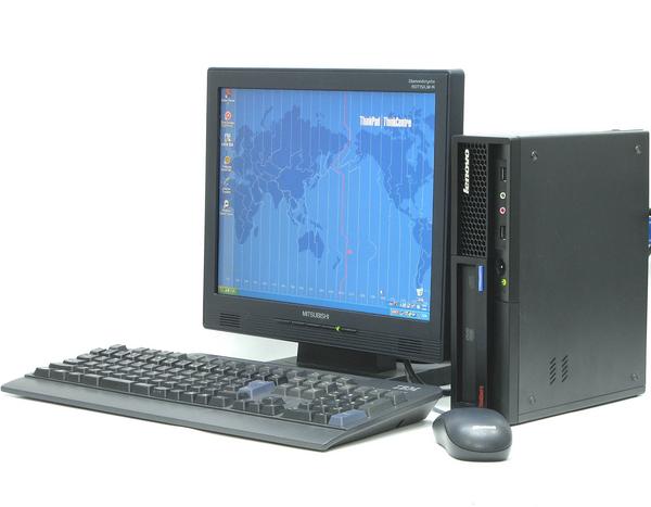 ★☆★夏のレノボ祭り!!【売り切れ御免!!】【用途∞のXPモデルを激安大放出!!】IBM ThinkCentre A61e 6418-A26■15液晶セット【中古パソコン】【中古】【Lenovo】【レノボ】