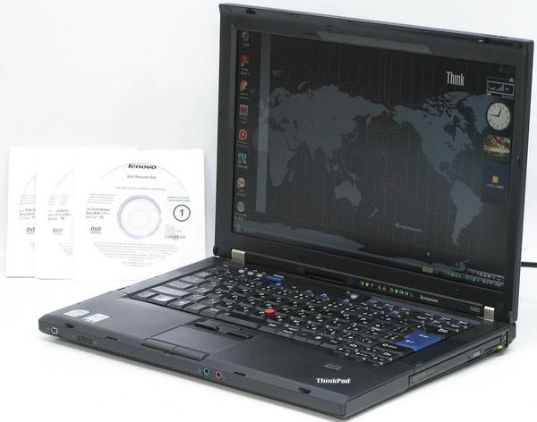 IBM ThinkPad T400 7417-A35【大容量バッテリ装着】【中古パソコン】【中古】【Lenovo】【レノボ】