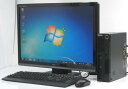 中古パソコン Lenovo ThinkCentre M90p 3853-H3J■26液晶セット(Corei5 DVD-ROM DtoD グラボ ビデオカード Windows7 26インチ レノボ IBM)【中古】 P20Feb16