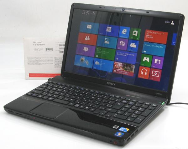 中古ノートパソコン SONY VAIO VPCEB4AGJ Windows8(Corei3…...:used-pcshop:10026691