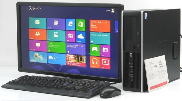 中古パソコン HP Compaq 6000Pro SFF-2200■24液晶セット Win…...:used-pcshop:10031575