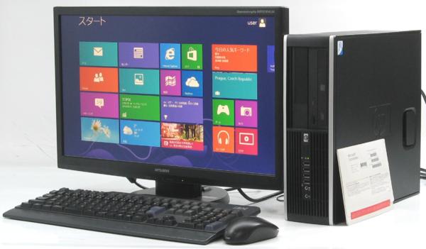 中古パソコン HP Compaq 6000Pro SFF-2200■23液晶セット Win…...:used-pcshop:10031576