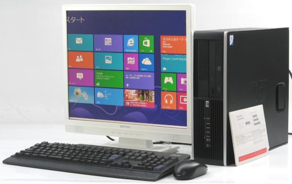 中古パソコン HP Compaq 6000Pro SFF-2200■19液晶セット Win…...:used-pcshop:10031578