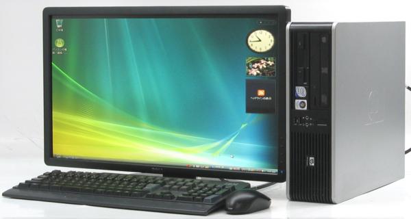 中古パソコン HP Compaq dc5800SFF-E7300■24液晶セット(Core…...:used-pcshop:10031892