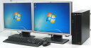 中古パソコン Lenovo ThinkCentre A58 7522-L1J■20'Dual(Core2Duo DVD-ROM DVI-I グラボ ビデオカード HDMI Windows7 レノボ)【中古】 P20Feb16
