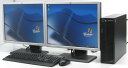中古パソコン Lenovo ThinkCentre A58 7522-L1J■20'Dual(Core2Duo DVD-ROM DVI-I HDMI グラボ WindowsXP ビデオカード GeForce レノボ)【中古】 P20Feb16