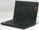 中古ノートパソコン Lenovo ThinkPad T400 7417-A35(Core2Duo DVDスーパーマルチドライブ グラボ ビデオカード DtoD 12インチ レノボ IBM)【中古】 P20Feb16
