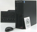 中古パソコン Lenovo ThinkCentre A58 7522-L1J Win7Pro 64bit(MRR)付(HDMI Core2Duo DVD-ROM グラボ ビデオカード GeForce レノボ IBM Windows7)【オータムセール商品】【中古パソコン】【中古】 P20Feb16