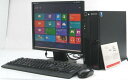 中古パソコン Lenovo ThinkCentre A58 7522-L1J■17液晶セット Windows8 (HDMI Core2Duo グラボ ビデオカード GeForce レノボ IBM Windows8)【セール商品】【中古パソコン】【中古】 P20Feb16