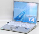 M-1.2/512/無線/Xp(DtoD)Panasonic Let'sNote CF-T4HW4AXS