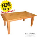 ダイニングテーブル 4人掛け 6人掛け パイン 家具 パイン材 無垢 無垢材 フレンチ カントリー 調 アメリカンカントリー ナチュラル アウトレット アメリカン アンティーク アンティーク調 おしゃれ ダイニング テーブル ダイニングセット も可 蜜蝋 仕上げ ICD006 Plantation
