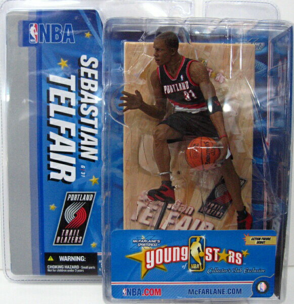 マクファーレントイ MTCC限定 NBA SEBASTIAN TELFAIR（PORTLAND TRAIL BLAZERS）