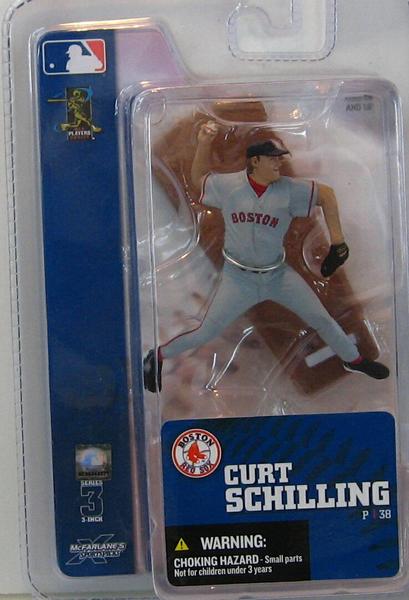 マクファーレン MLB 3インチシリーズ CURT SCHILLING ボストンレッドソックス