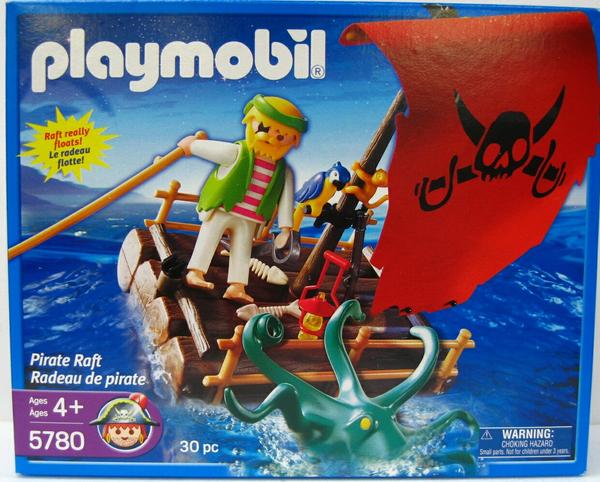 プレイモービルアメリカ限定品 海賊とイカダ　#5780